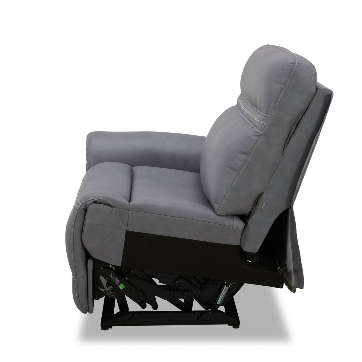 7007BG-43LP - L Arm Recliner P3 & ZG - Blue Gray - Liberty Furniture