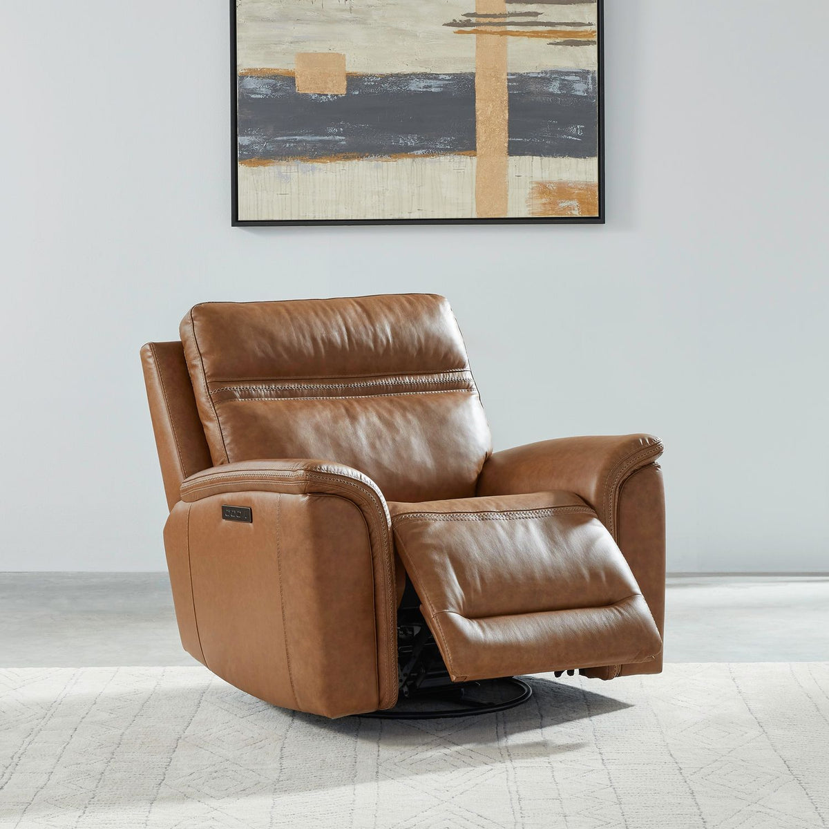 7007CM-13P - SG Recliner P3 - Camel - Liberty Furniture