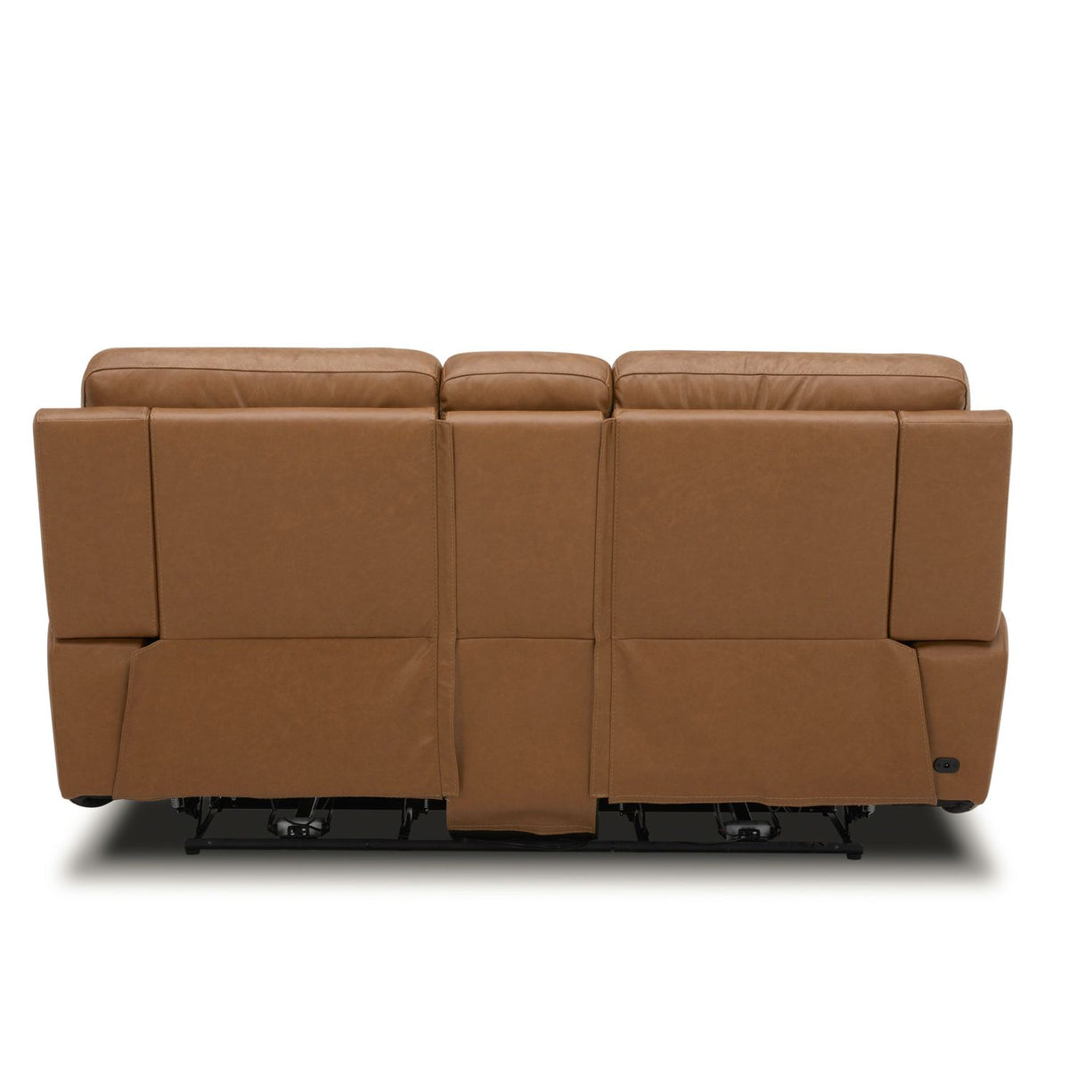 7007CM-23P - Loveseat w/Console P3 & ZG - Camel - Liberty Furniture