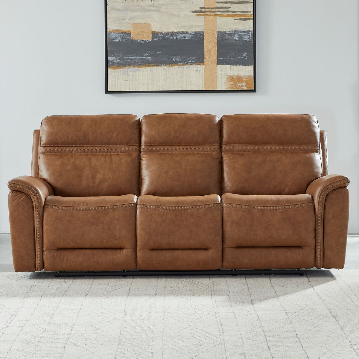 7007CM-33P - Sofa P3 & ZG - Camel - Liberty Furniture