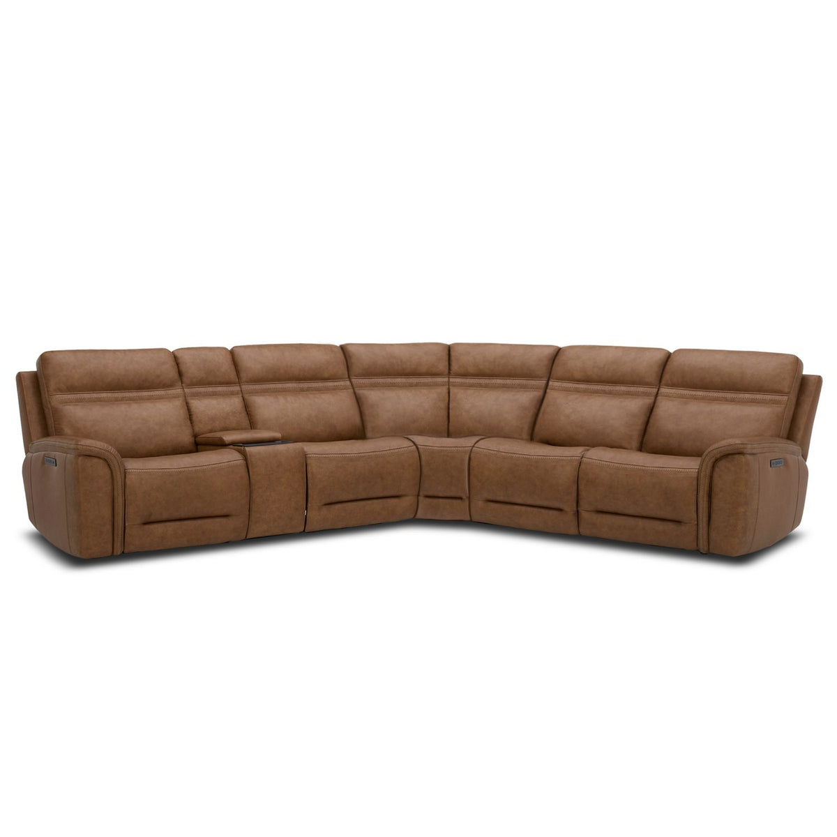 7007CM-UPH-6PCSEC - 6 Piece Sectional - Liberty Furniture