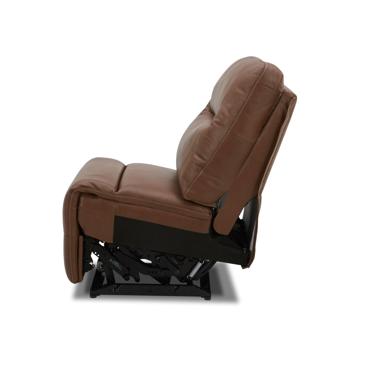 7008SD-43AP - Armless Recliner P3 & ZG - Saddle - Liberty Furniture