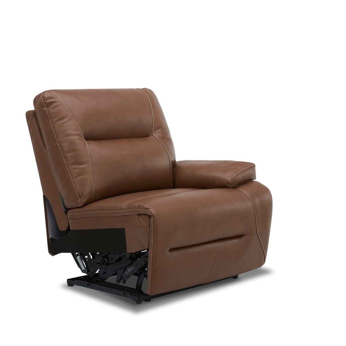 7008SD-43RP - R Arm Recliner P3 & ZG - Saddle - Liberty Furniture