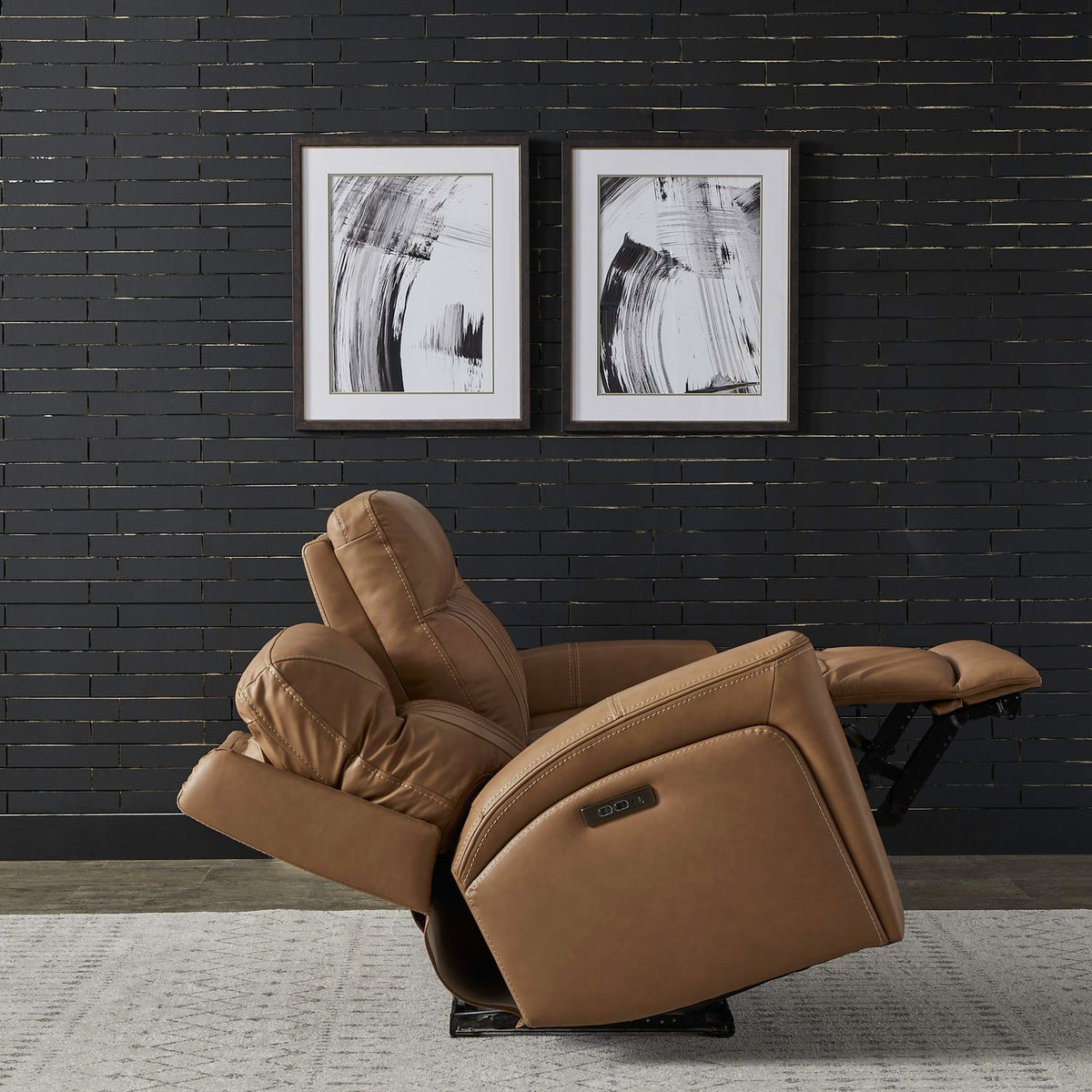 7009BU-32P - Sofa P2 & ZG - Butternut - Liberty Furniture