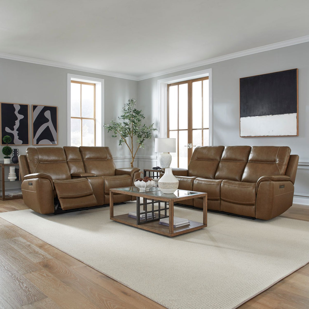 7016CN-UPH-SOLO - Sofa & Loveseat - Liberty Furniture