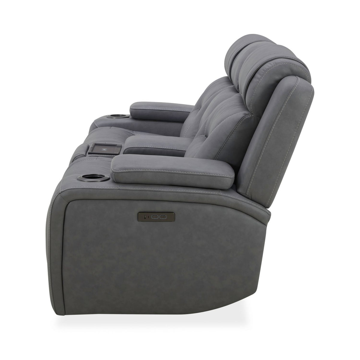 7019BG-22P - Loveseat w/ Console P2 & ZG - Liberty Furniture