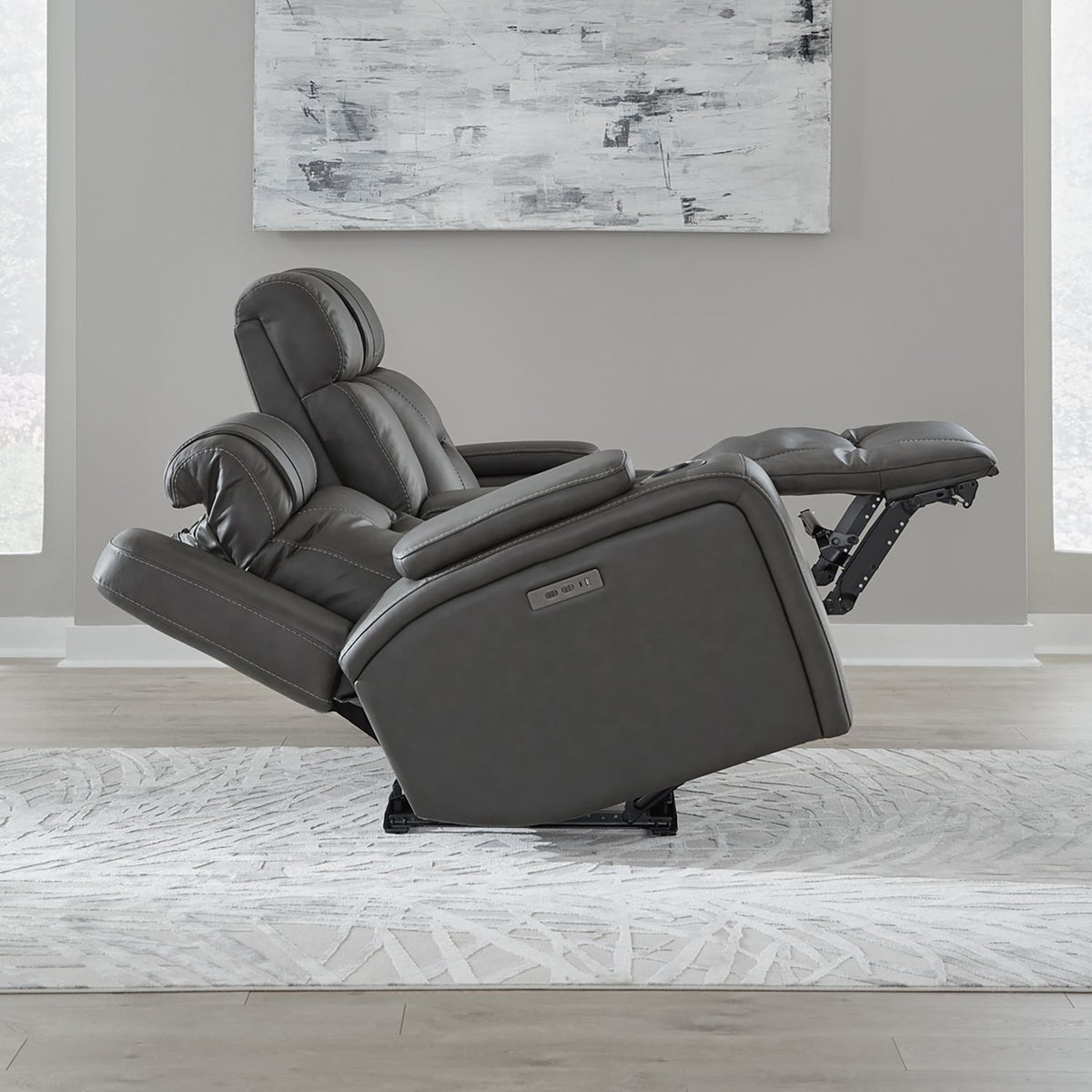 7019CO-22P - Loveseat w/ Console P2 & ZG - Liberty Furniture