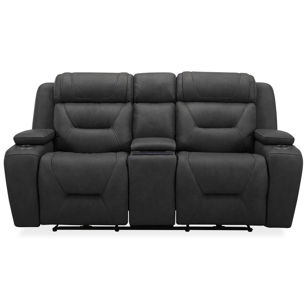 7019CO-22P - Loveseat w/ Console P2 & ZG - Liberty Furniture