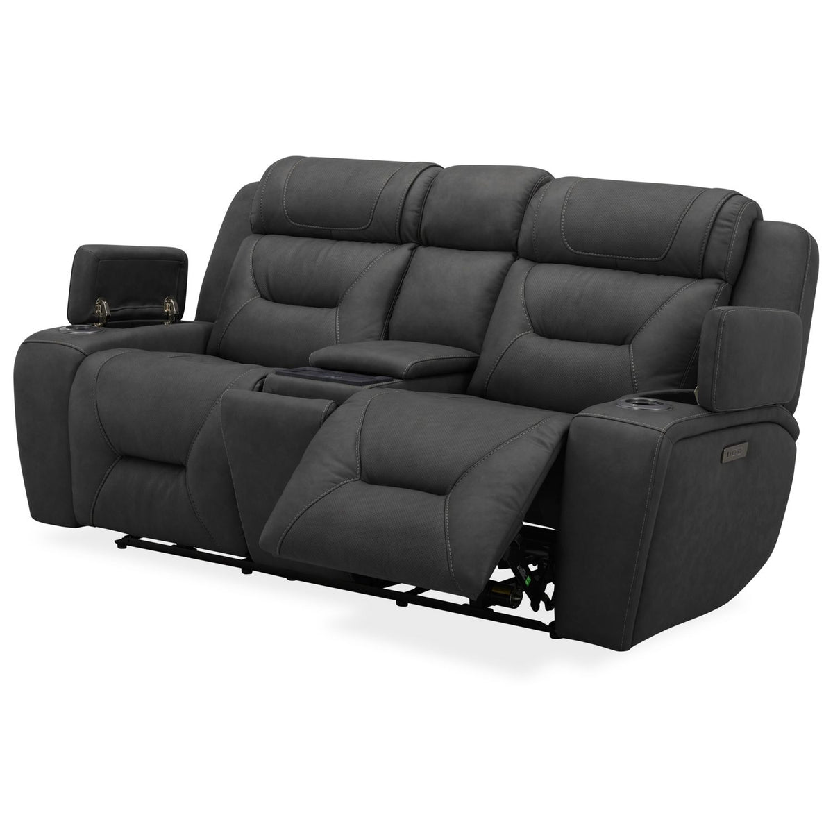 7019CO-22P - Loveseat w/ Console P2 & ZG - Liberty Furniture