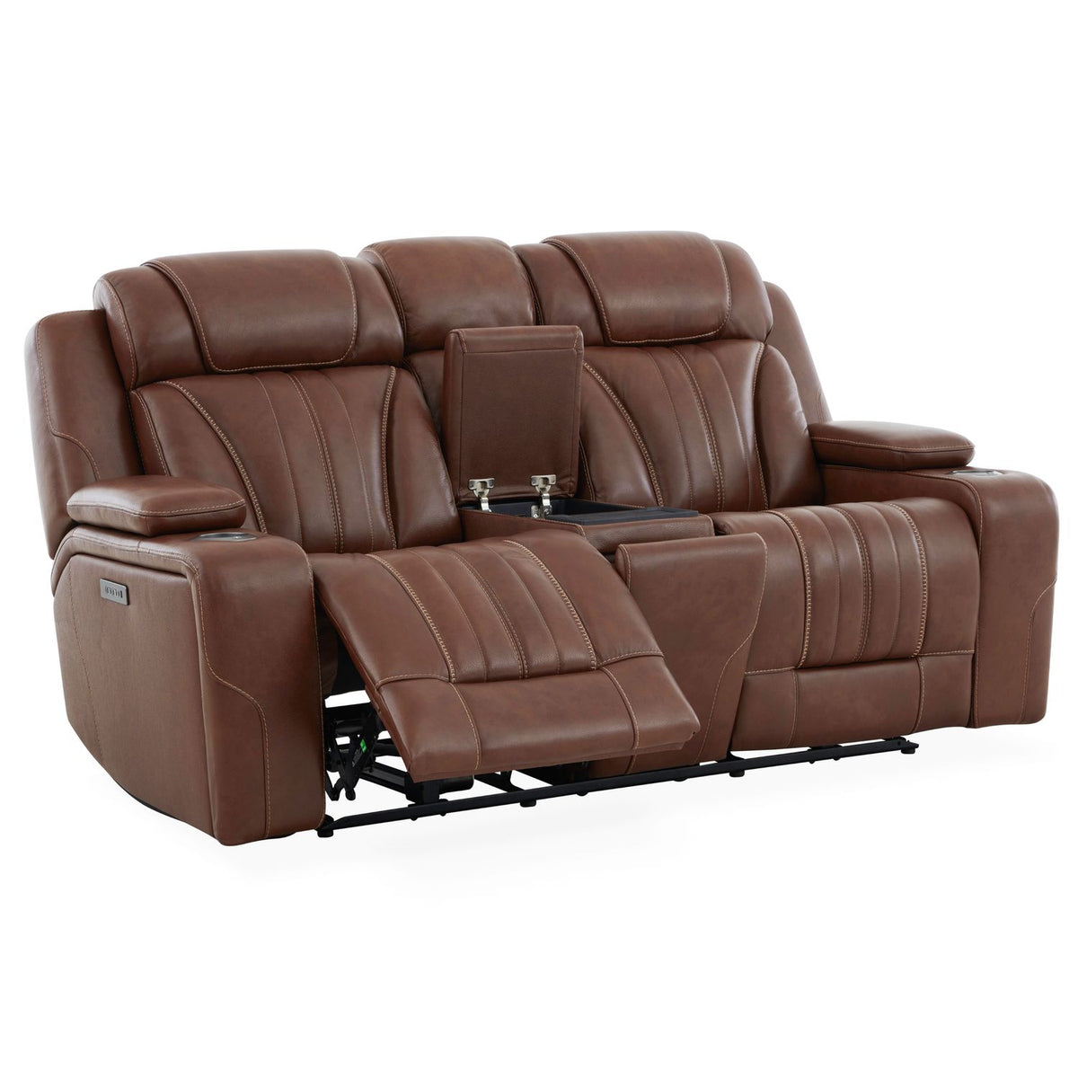 7020CN-22P - Loveseat w/ Console P2 & ZG - Liberty Furniture