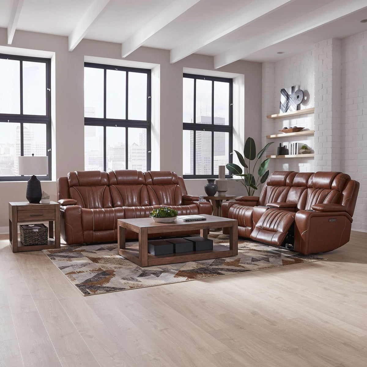7020CN-UPH-SOLO - Sofa & Loveseat - Liberty Furniture