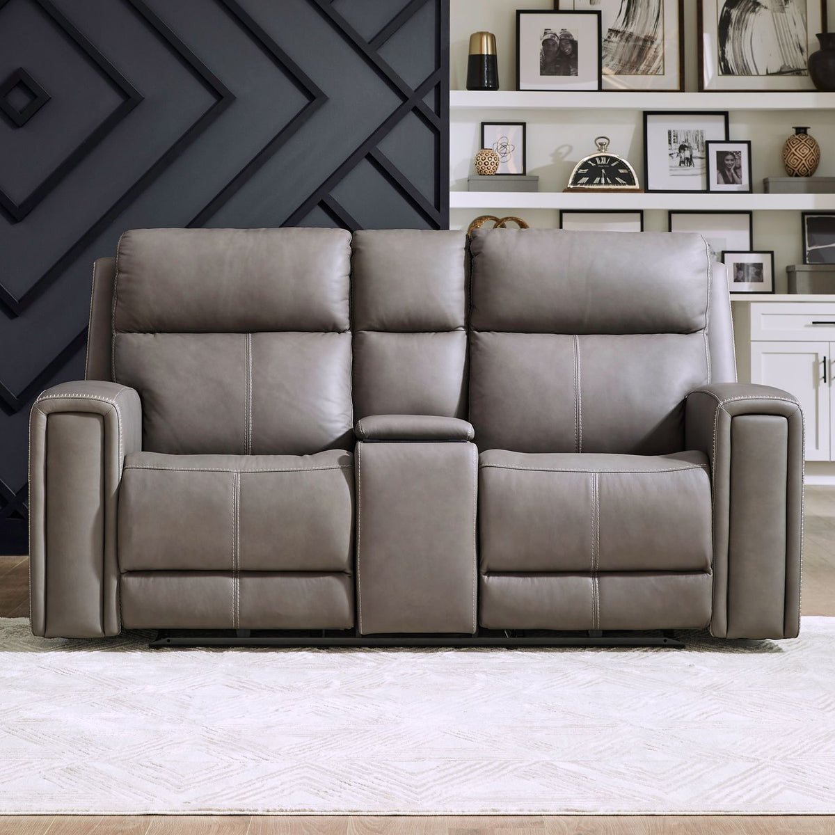 7021LG-23P - Loveseat w/ Console P3 & ZW - Liberty Furniture