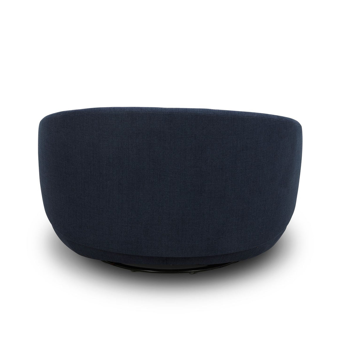 708-ACH15-N - Uph Swivel Cuddler Chair - Midnight - Liberty Furniture
