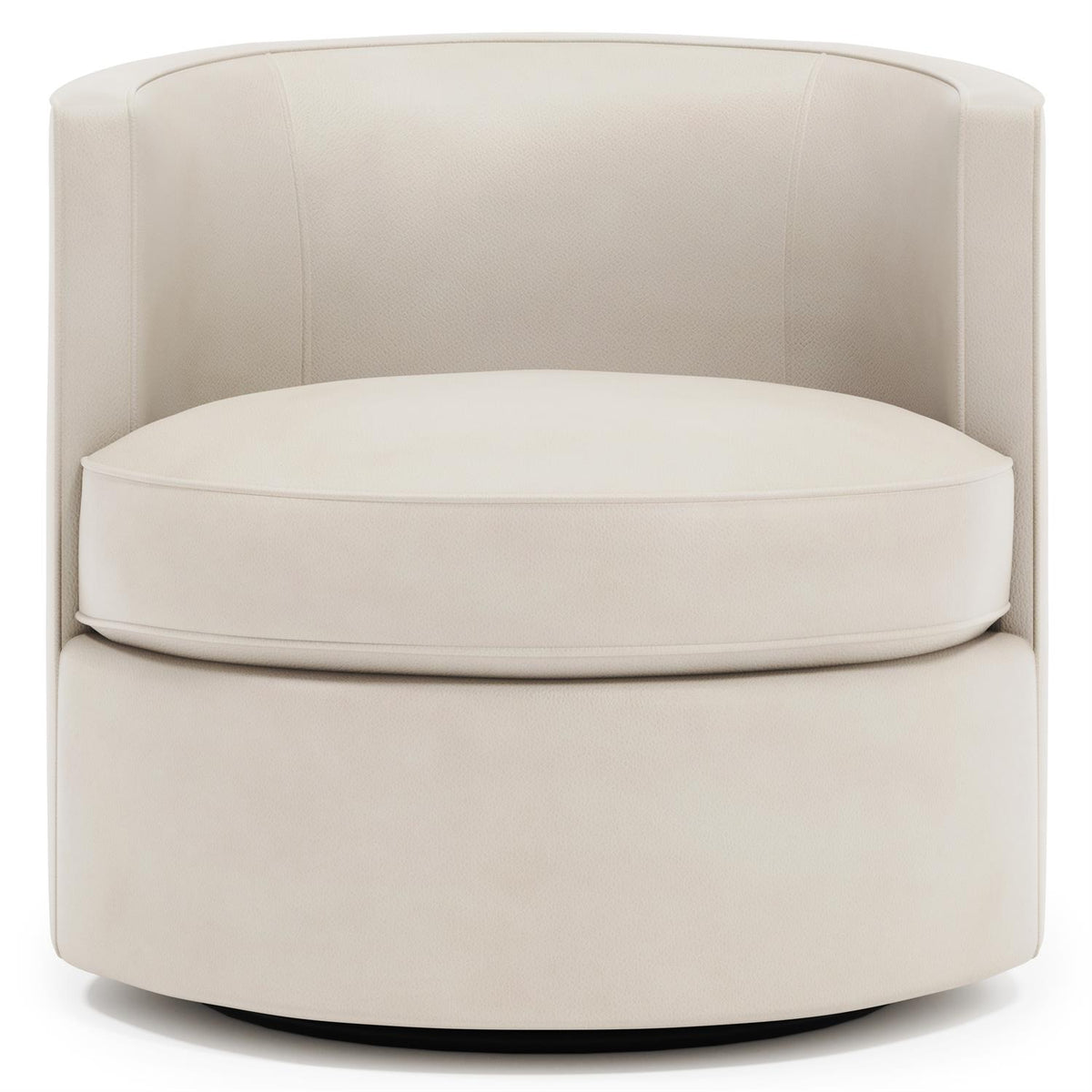 Fleur Leather Swivel Chair