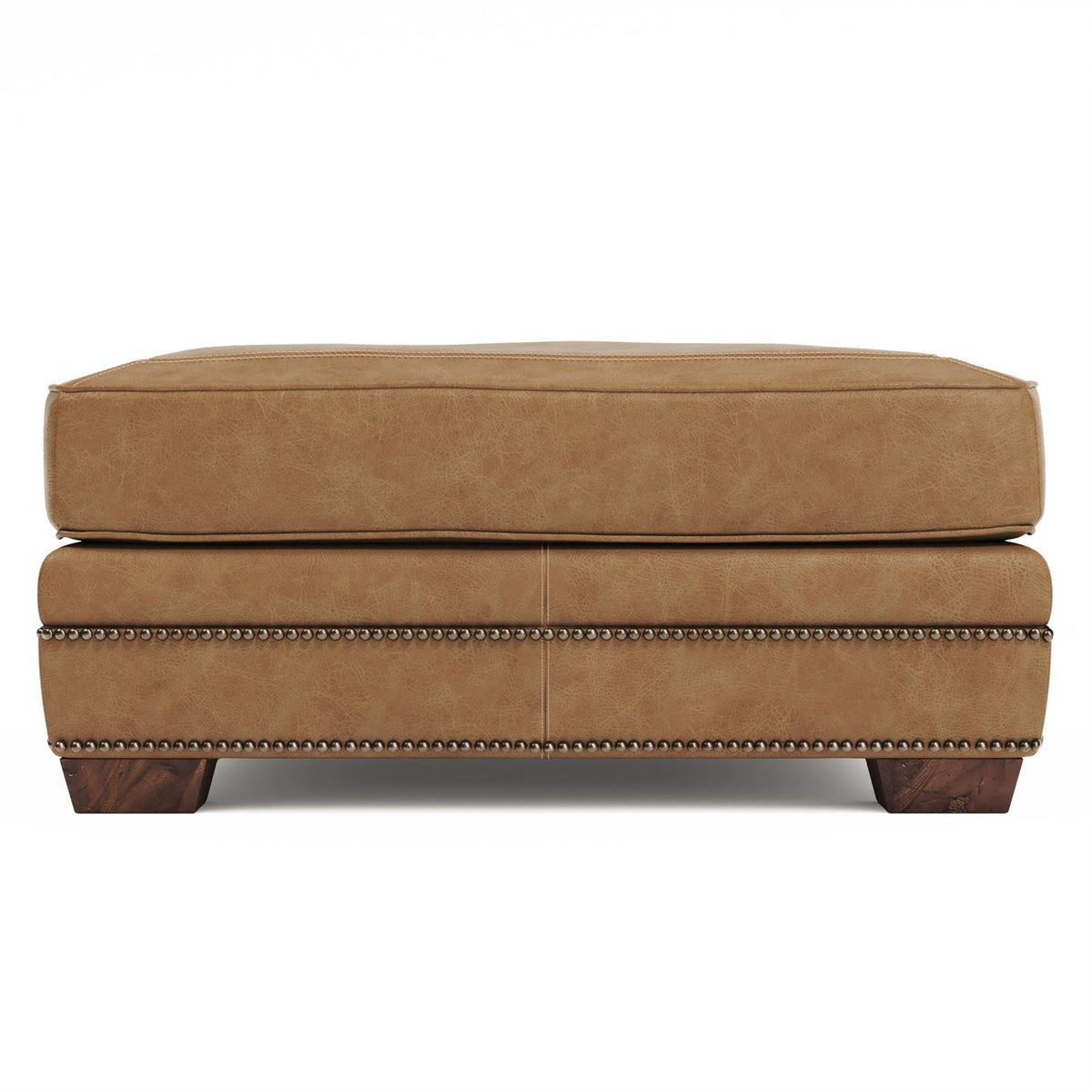 Grandview Leather Ottoman