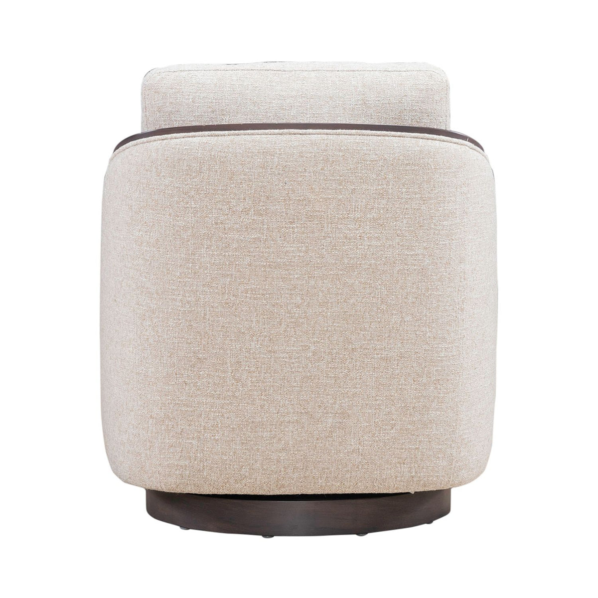 722-ACH16 - Uph Swivel Accent Chair - Dark Brown - Liberty Furniture