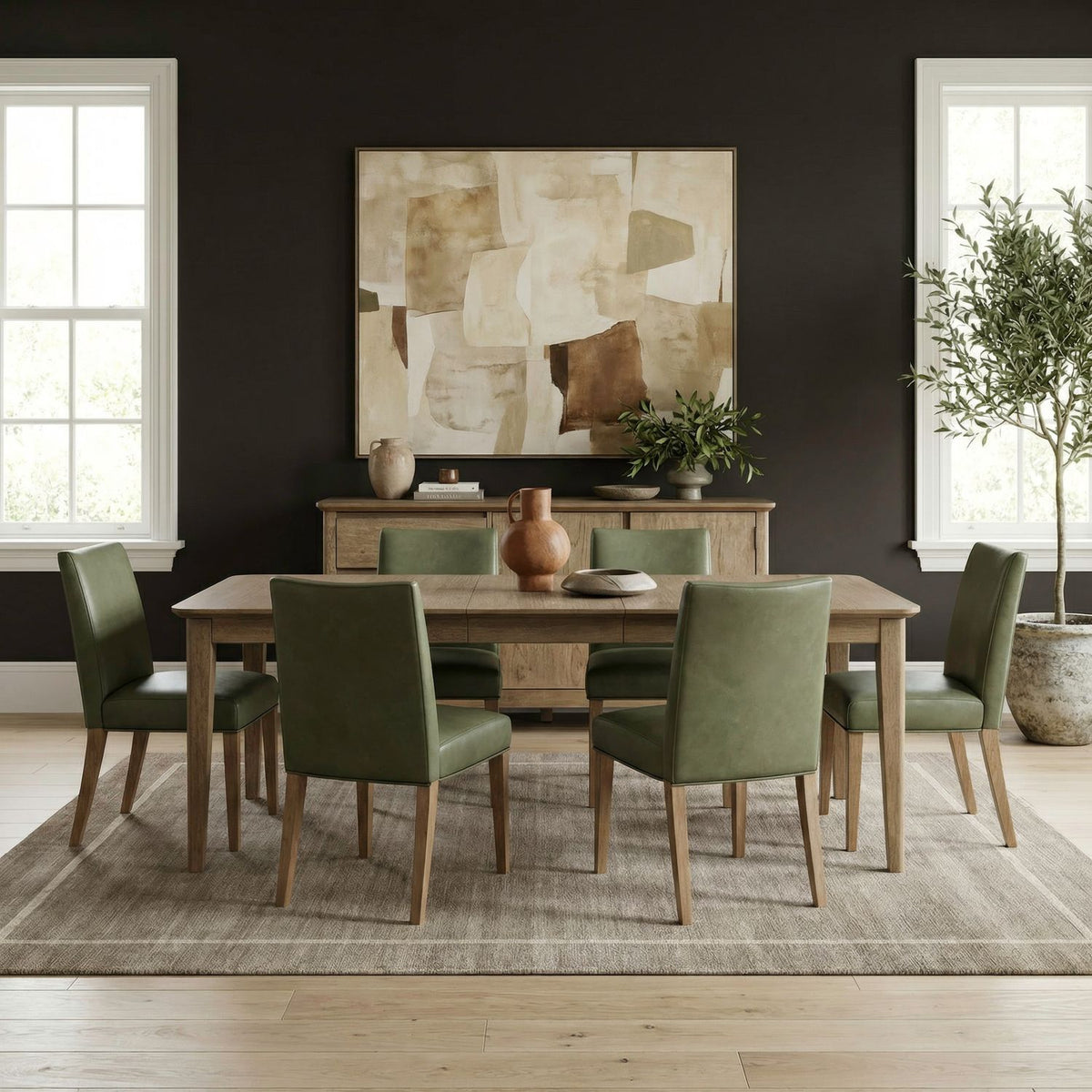 724-CD-7RLS - 7 Piece Rectangular Table Set - Liberty Furniture
