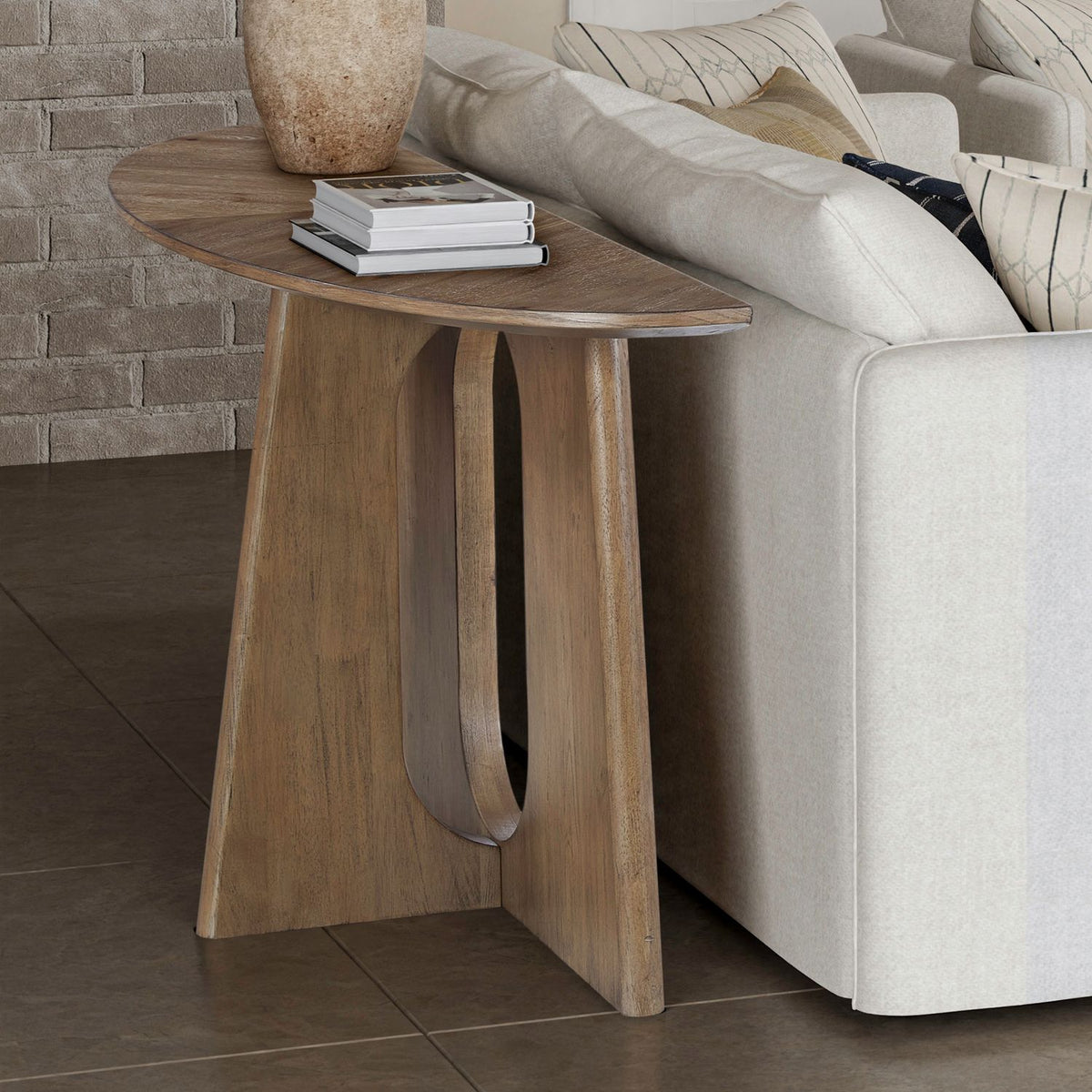 724-OT1030 - Demilune Sofa Table - Liberty Furniture