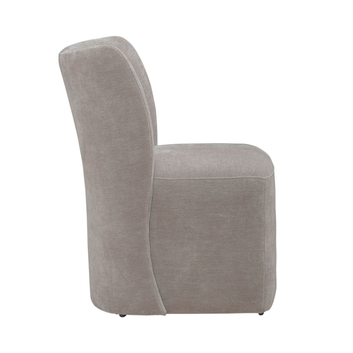 728-ADC90-TR - Accent Dining Chair w/ Casters - Truffle - Liberty Furniture