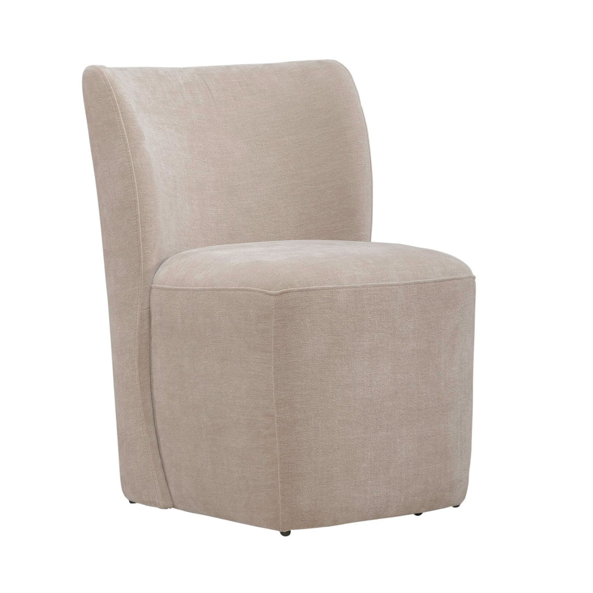 728-ADC90-WK - Accent Dining Chair w/ Casters - Wicker - Liberty Furniture