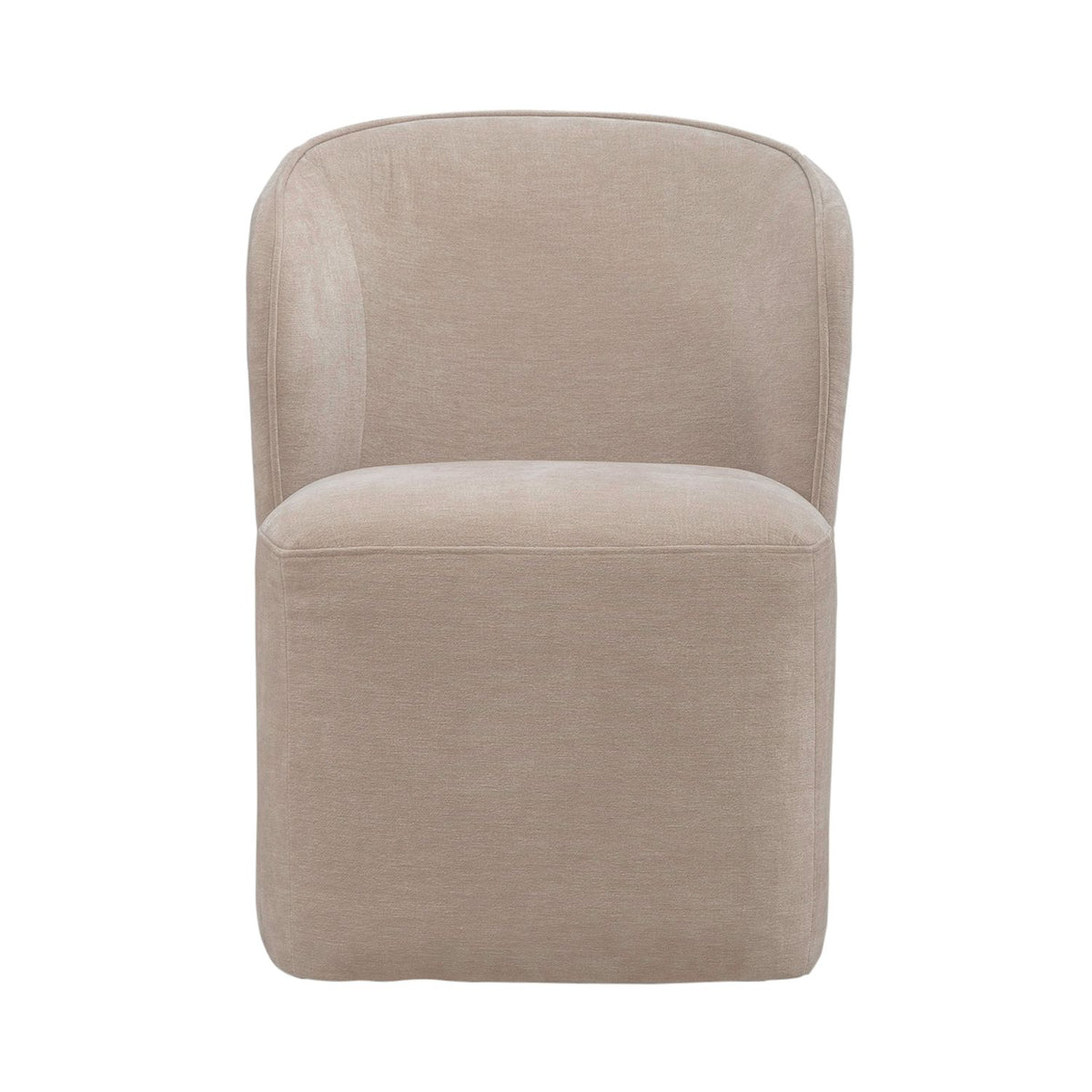 730-ADC90-WK - Accent Dining Chair w/ Casters - Wicker - Liberty Furniture