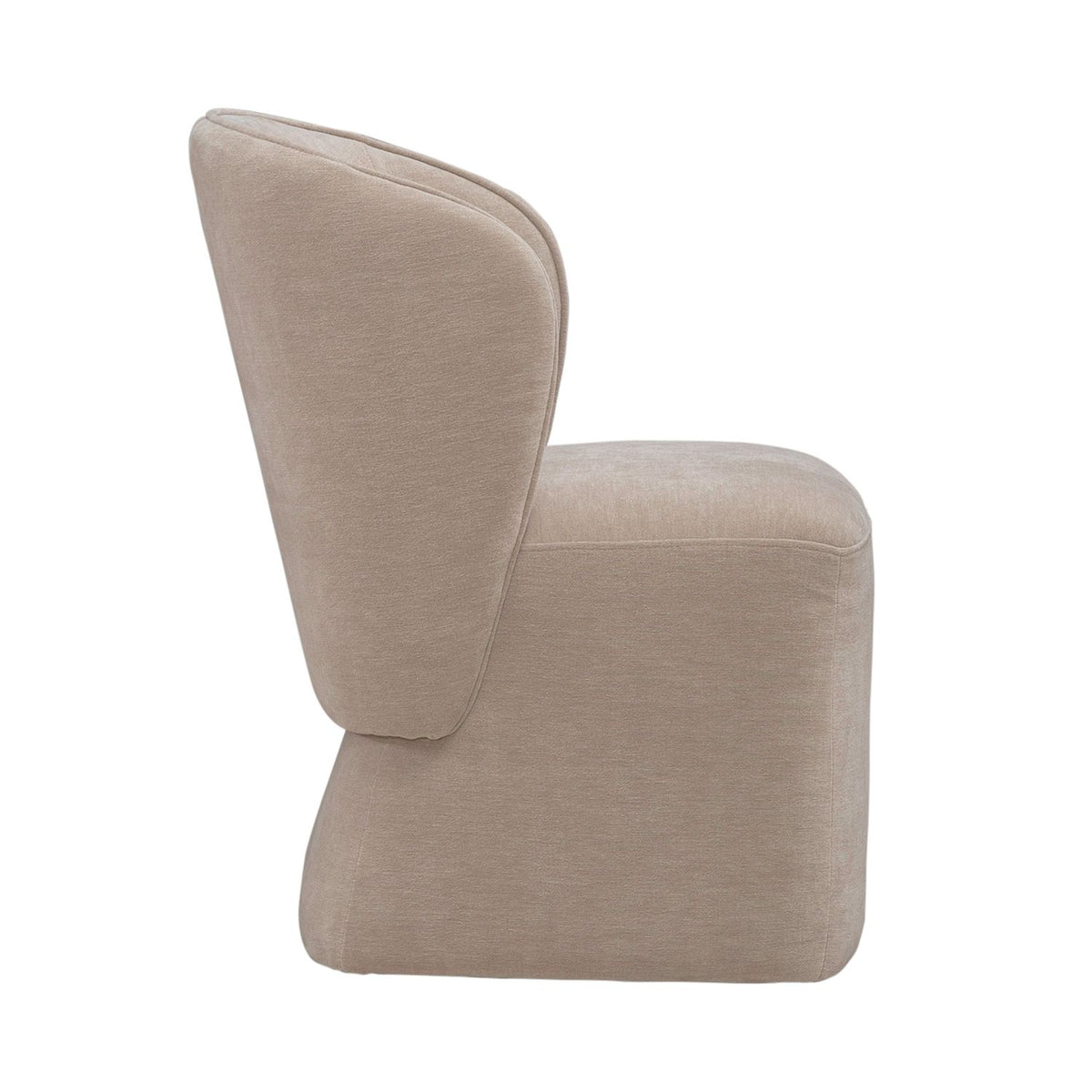 730-ADC90-WK - Accent Dining Chair w/ Casters - Wicker - Liberty Furniture