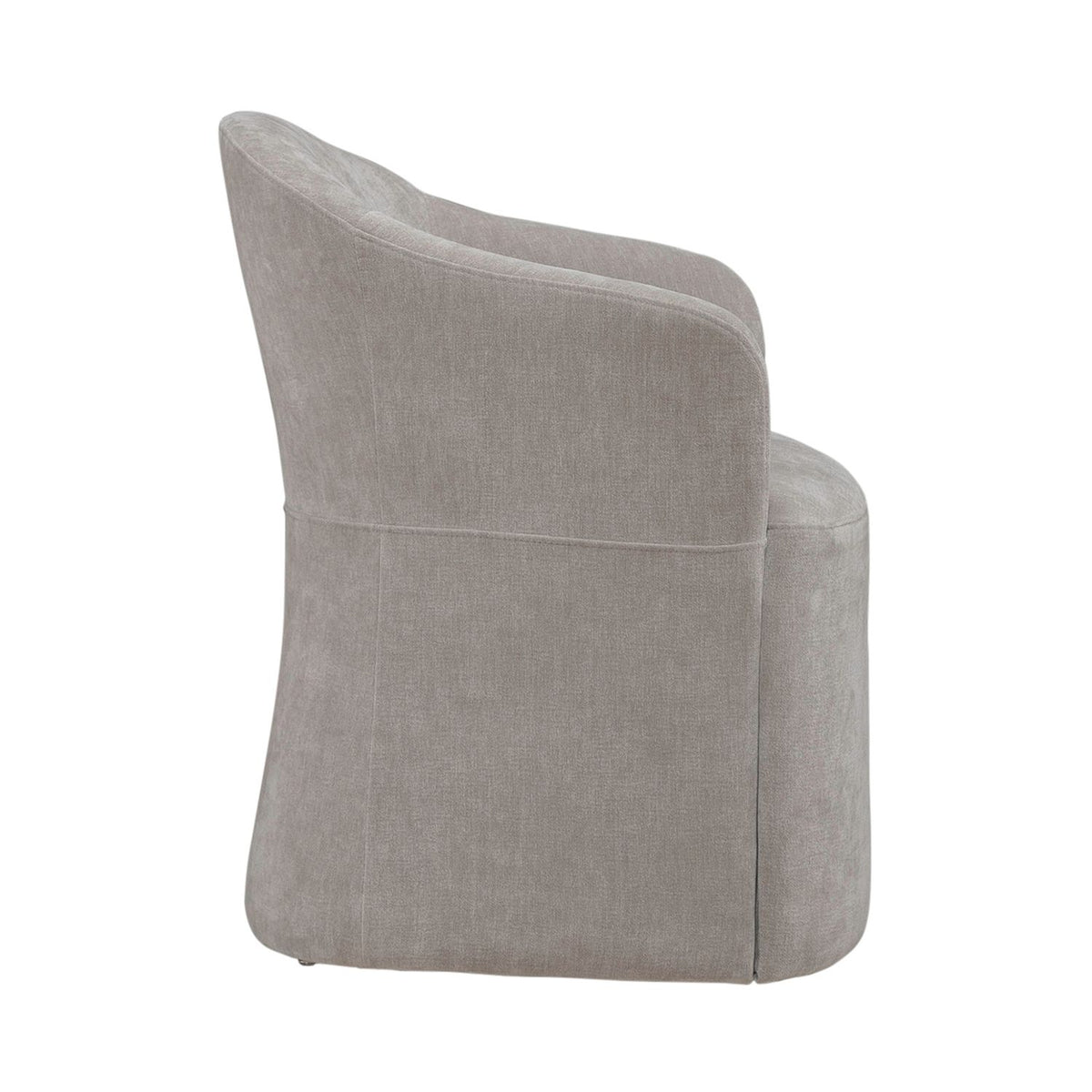 731-ADC90-TR - Accent Dining Chair w/ Casters - Truffle - Liberty Furniture