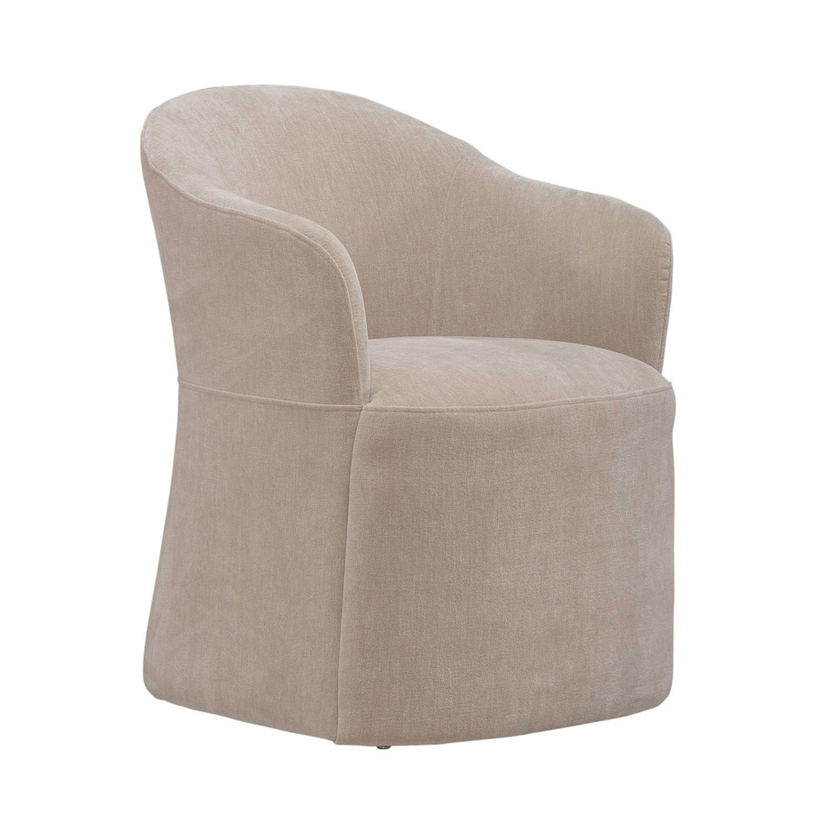 731-ADC90-WK - Accent Dining Chair w/ Casters - Wicker - Liberty Furniture