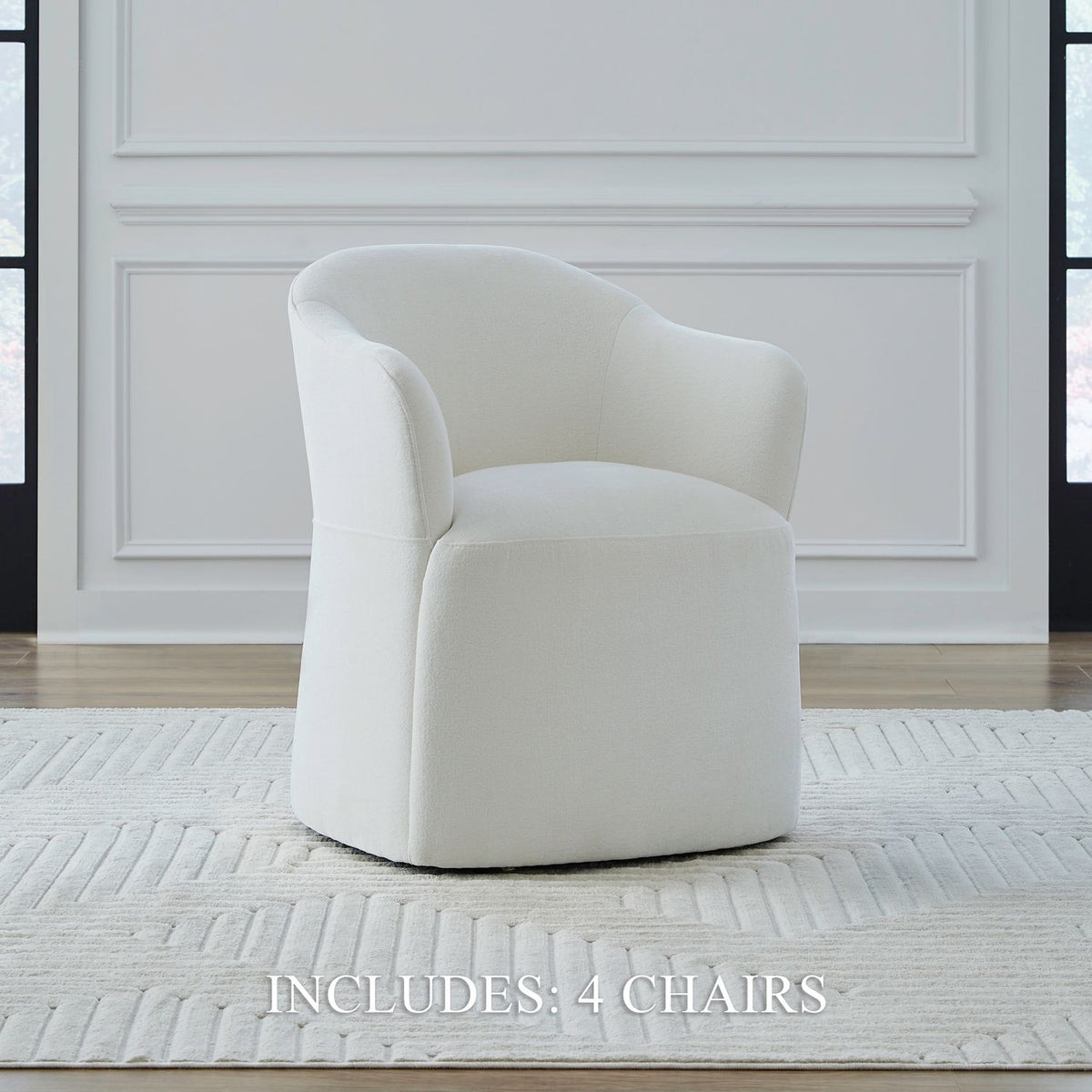 731-ADCH-IV4PK - Ivory Accent Dining Chairs - Set of 4 - Liberty Furniture