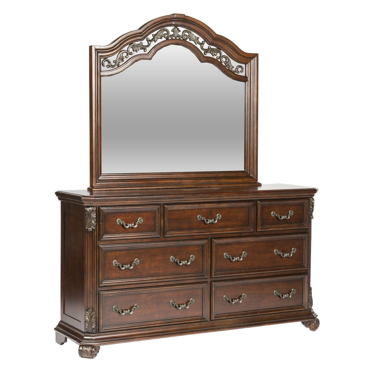 737-BR-DM - Dresser & Mirror - Liberty Furniture