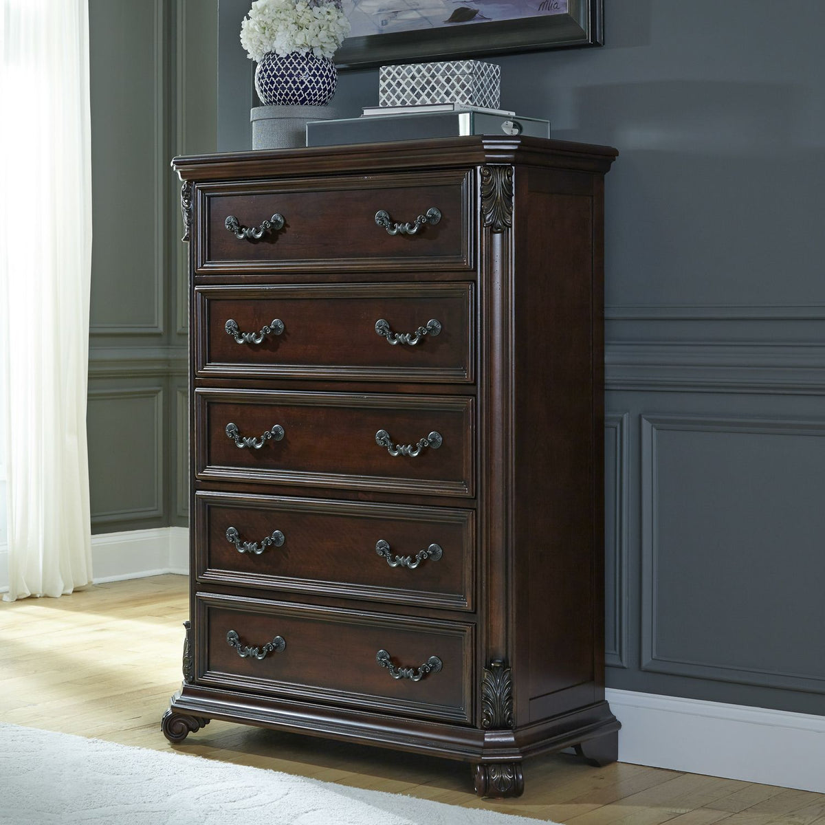 737-BR41 - 5 Drawer Chest - Liberty Furniture