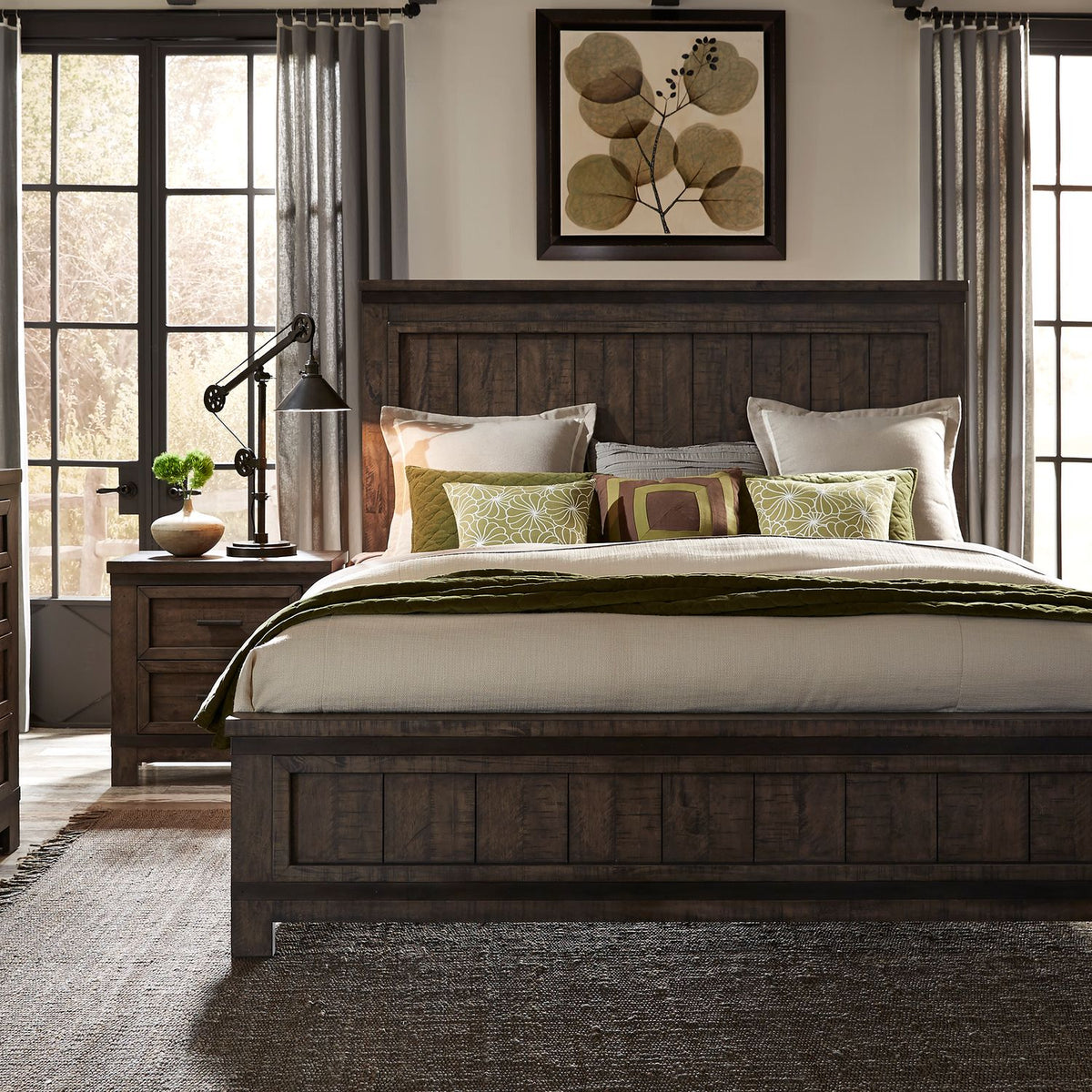 759-BR-CPB - King California Panel Bed - Liberty Furniture