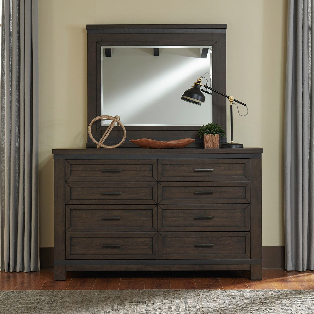 759-BR-DM - Dresser & Mirror - Liberty Furniture