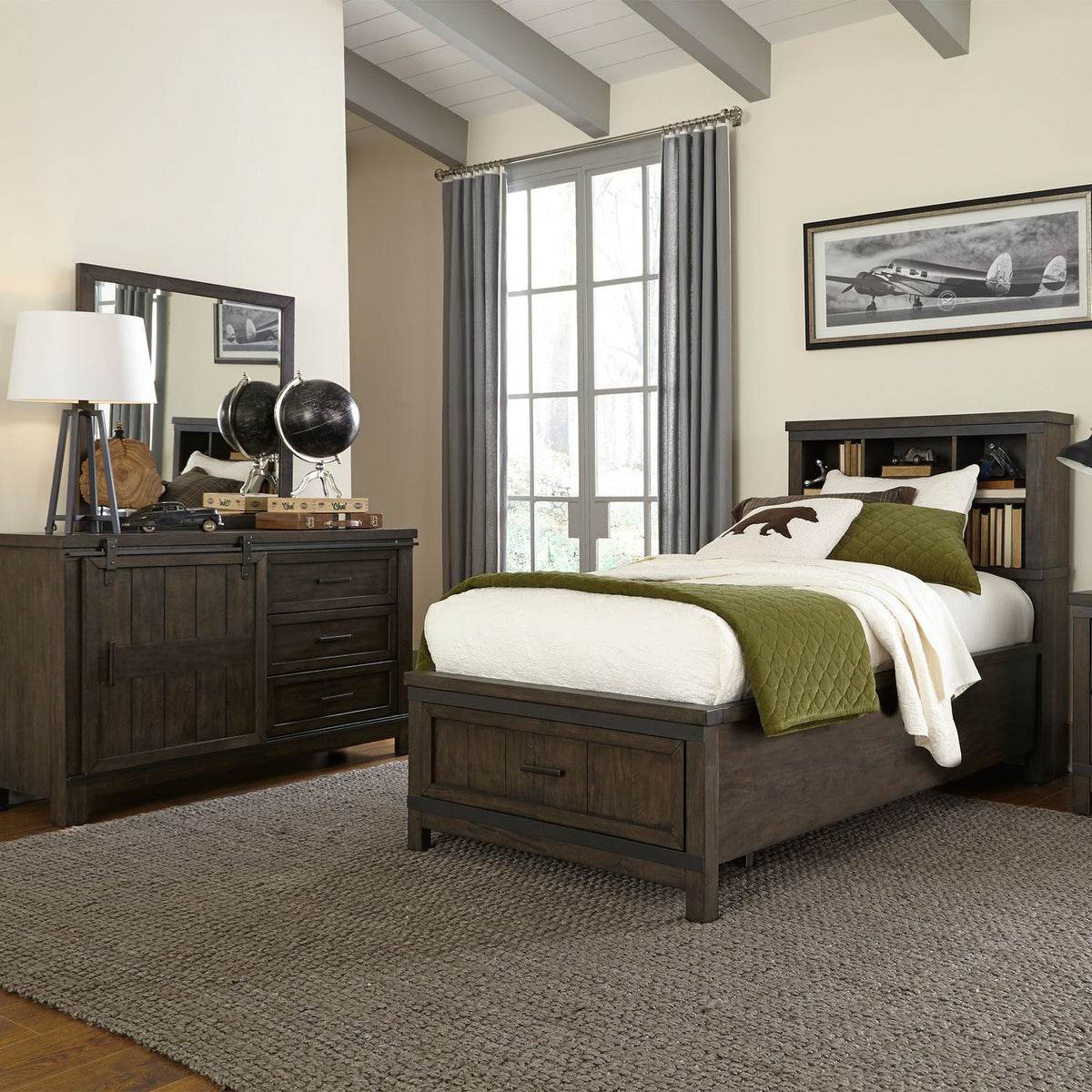 759-BR11B - Twin Bookcase Headboard - Liberty Furniture