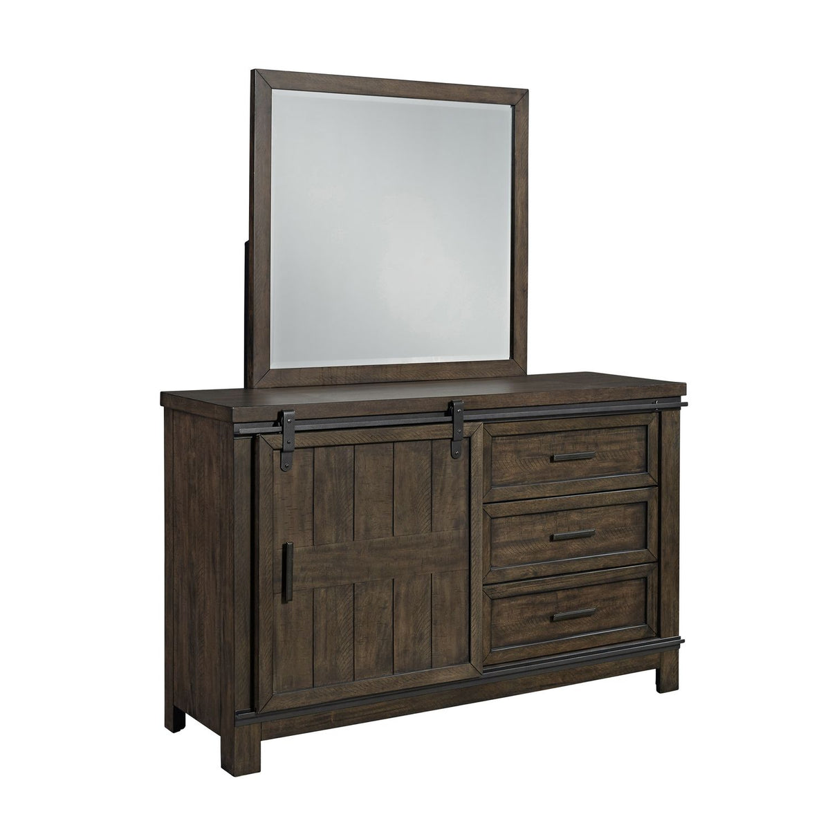 759-YBR-FPBDM - Full Panel Bed, Dresser & Mirror - Liberty Furniture