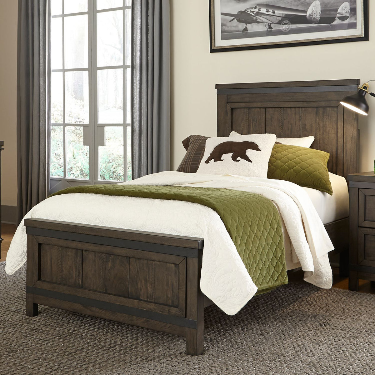 759-YBR-TPB - Twin Panel Bed - Liberty Furniture
