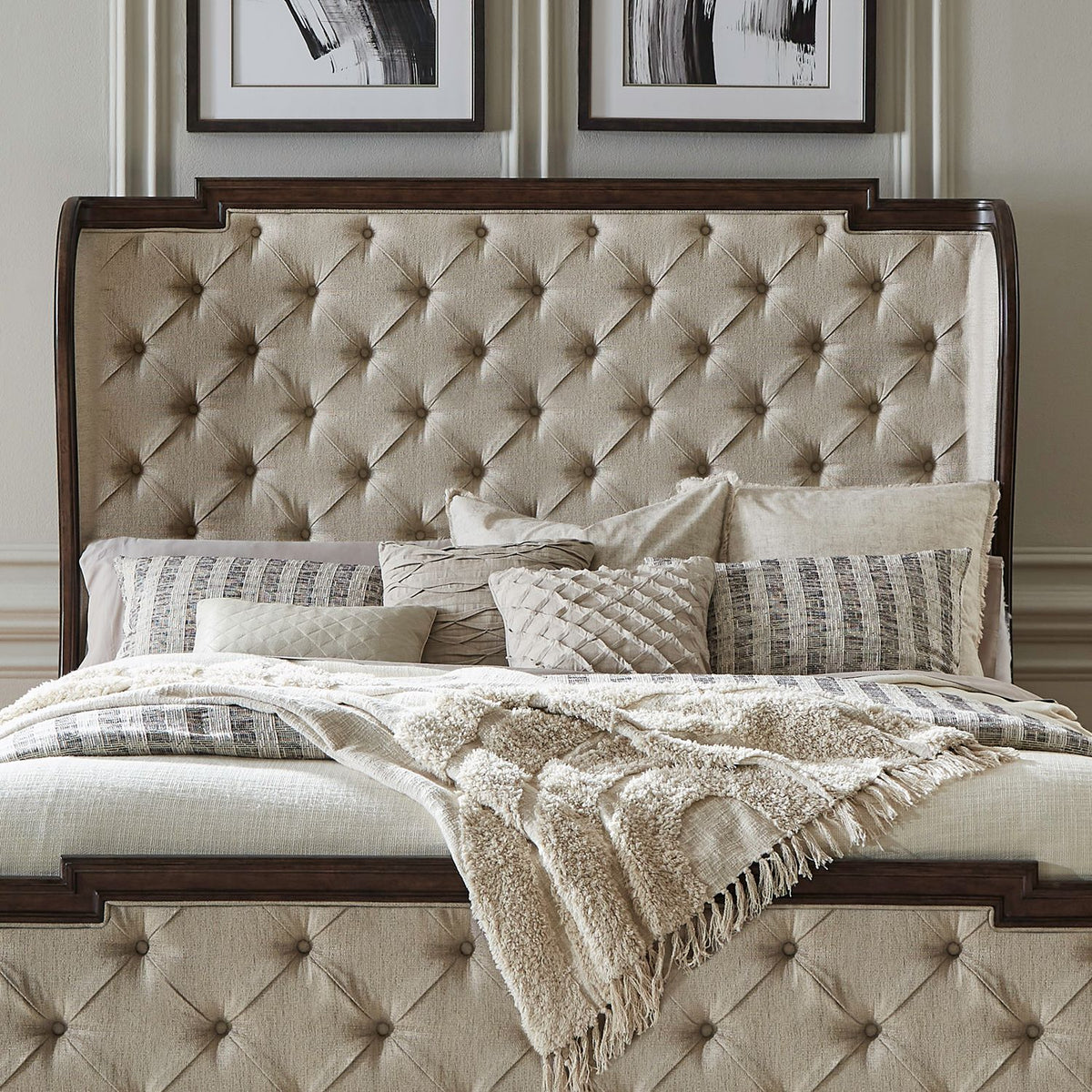 765-BR15HU - King Uph Shelter Headboard - Liberty Furniture