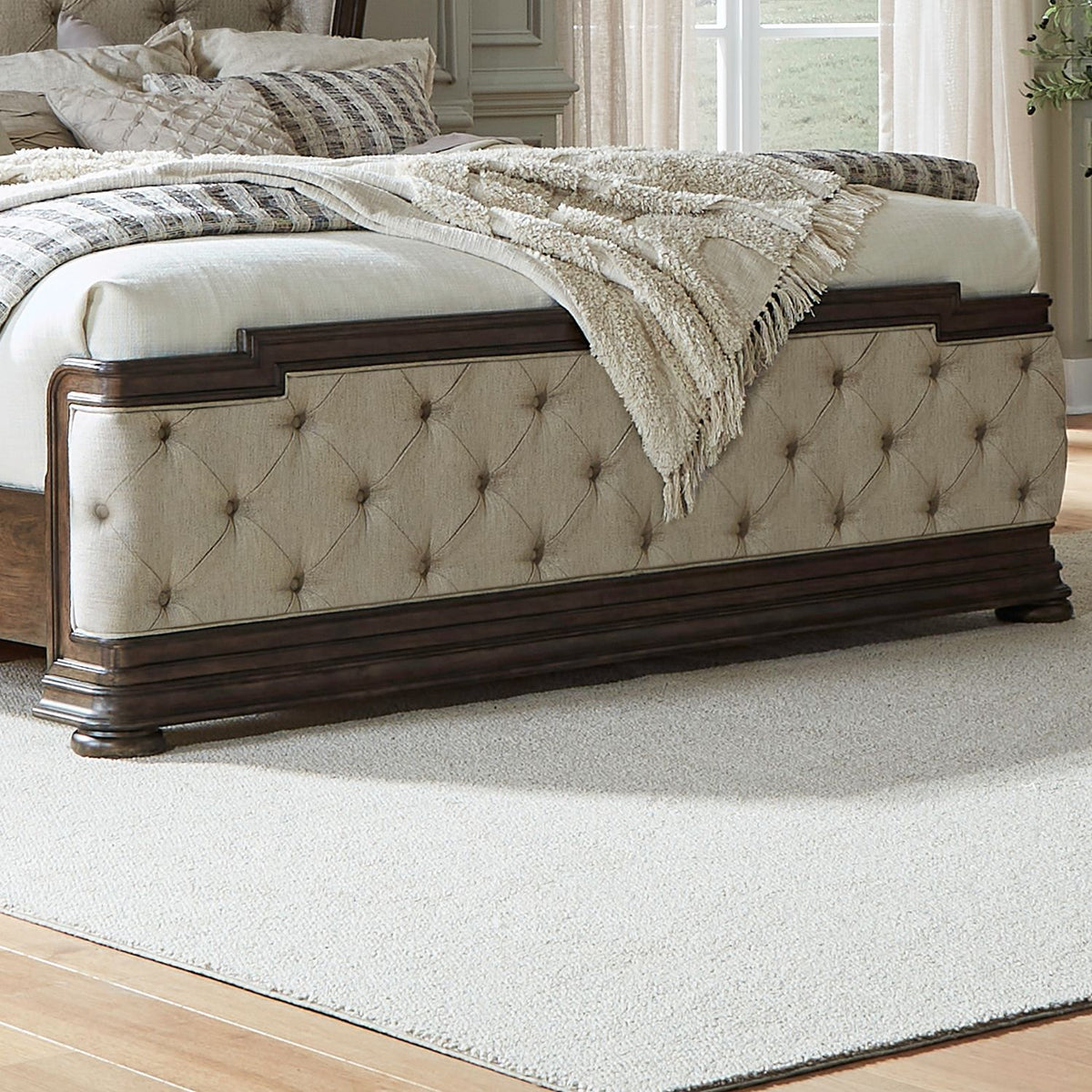765-BR16FU - King Uph Shelter Footboard - Liberty Furniture