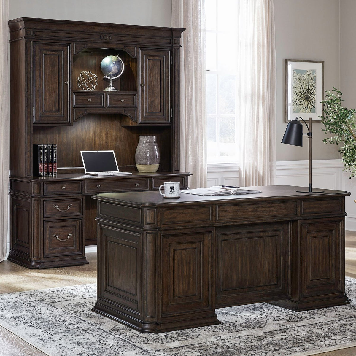 765-HO-5JES - 5 Piece Jr Executive Set - Liberty Furniture