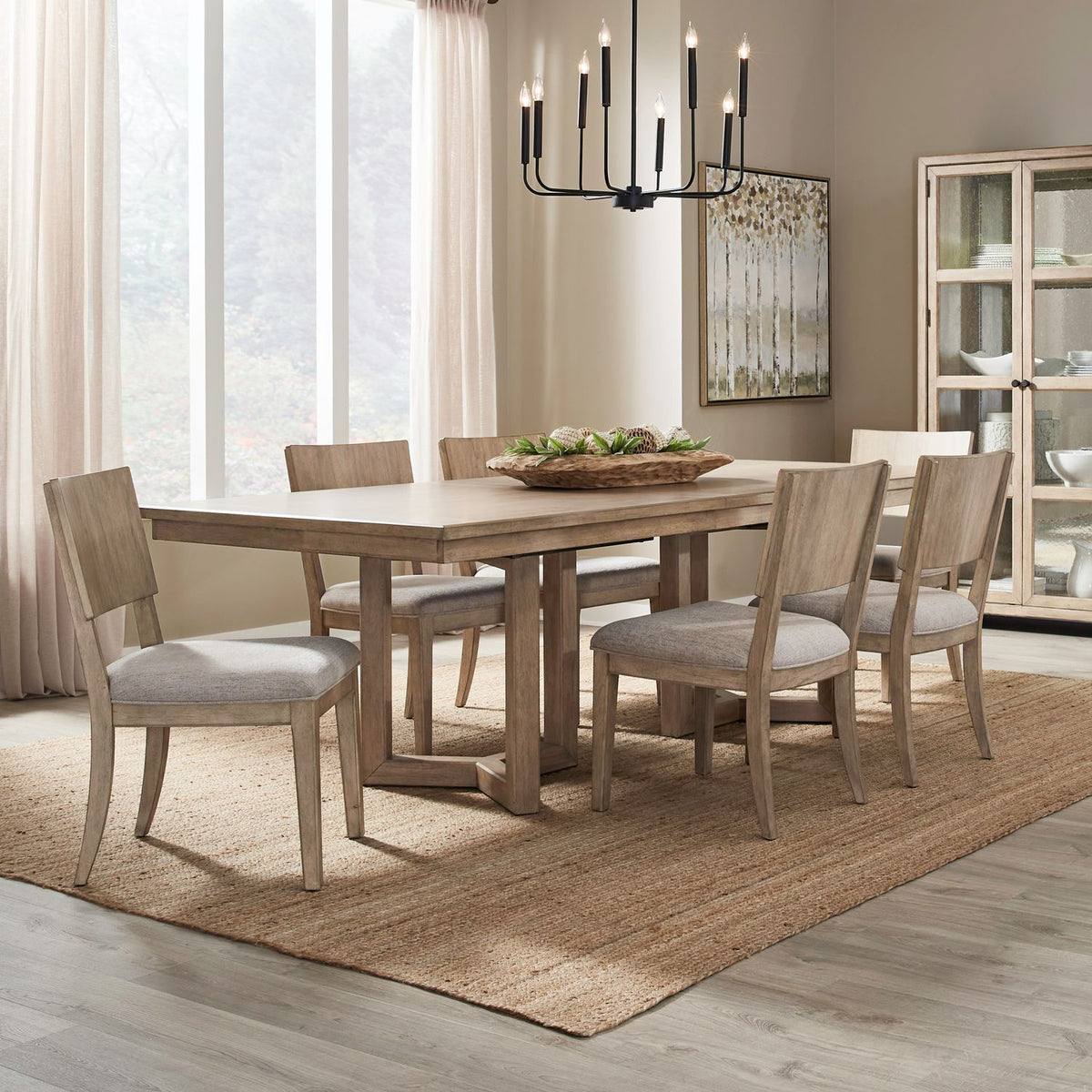 780-DR-72PS - 7 Piece Double Pedestal Table Set - Liberty Furniture