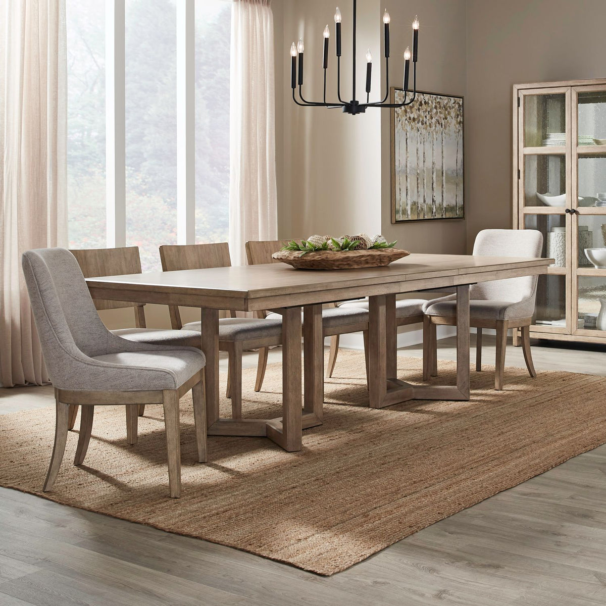 780-DR-A72PS - Alt 7 Piece Double Pedestal Table Set - Liberty Furniture