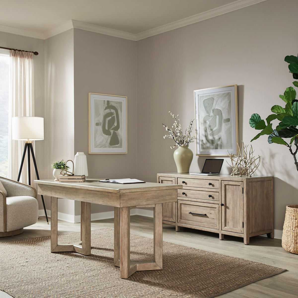 780-HO-2DS - 2 Piece Desk Set - Liberty Furniture
