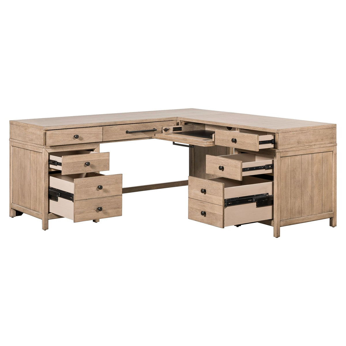780-HO-LSD - L Shaped Desk Set - Liberty Furniture