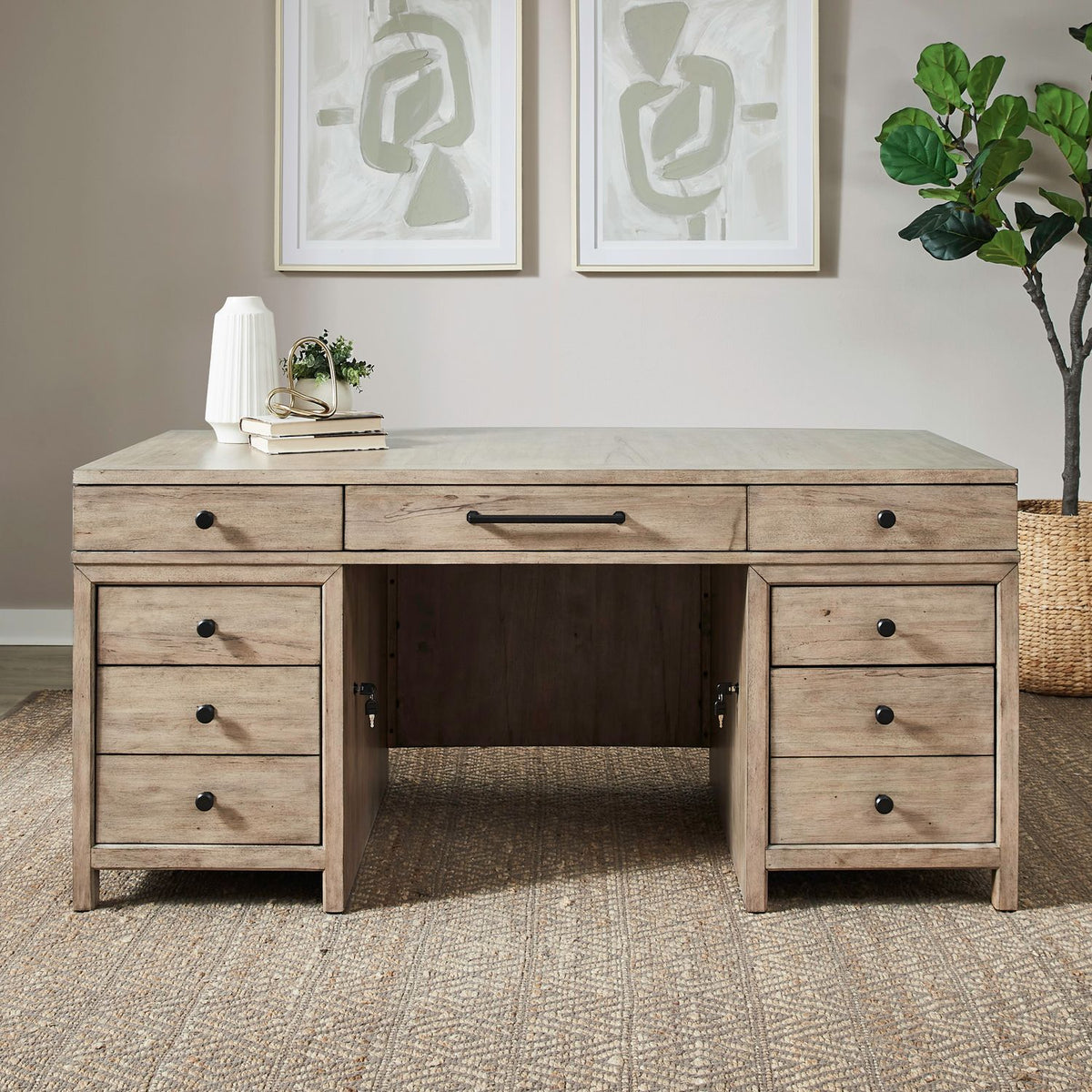 780-HO105T - Jr Executive Desk Top - Liberty Furniture