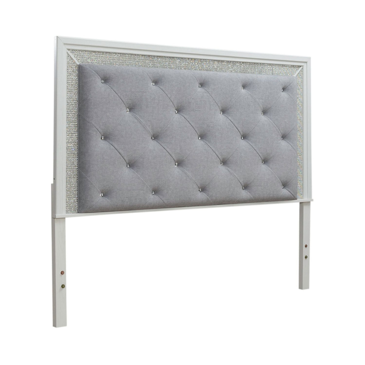 781-BR15HU - King Uph Panel HB w/ Lights - Liberty Furniture