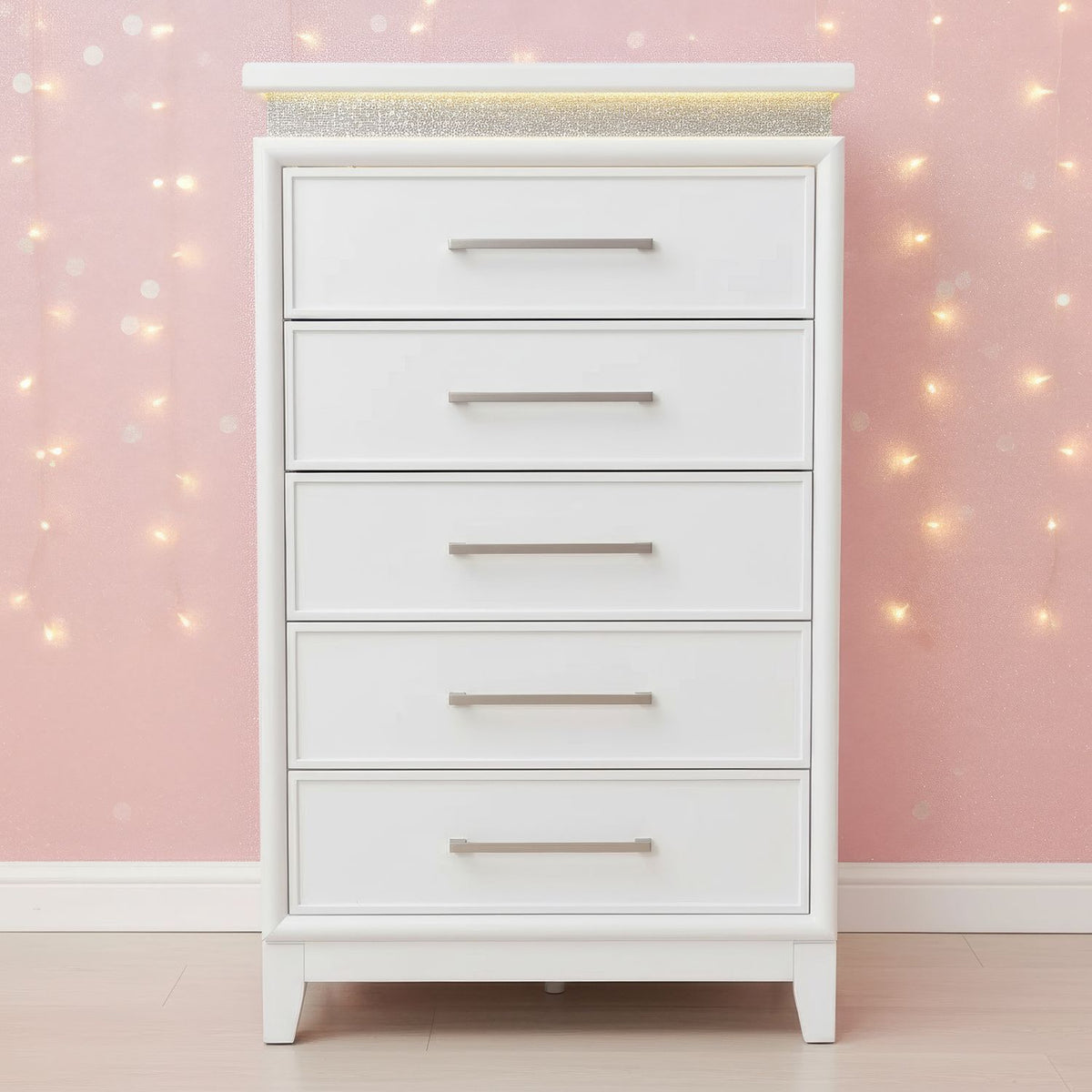 781-BR40 - 5 Drawer Chest w/ Lights - Liberty Furniture