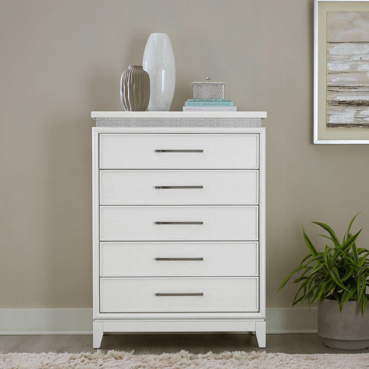 781-BR41 - 5 Drawer Chest w/ Lights - Liberty Furniture