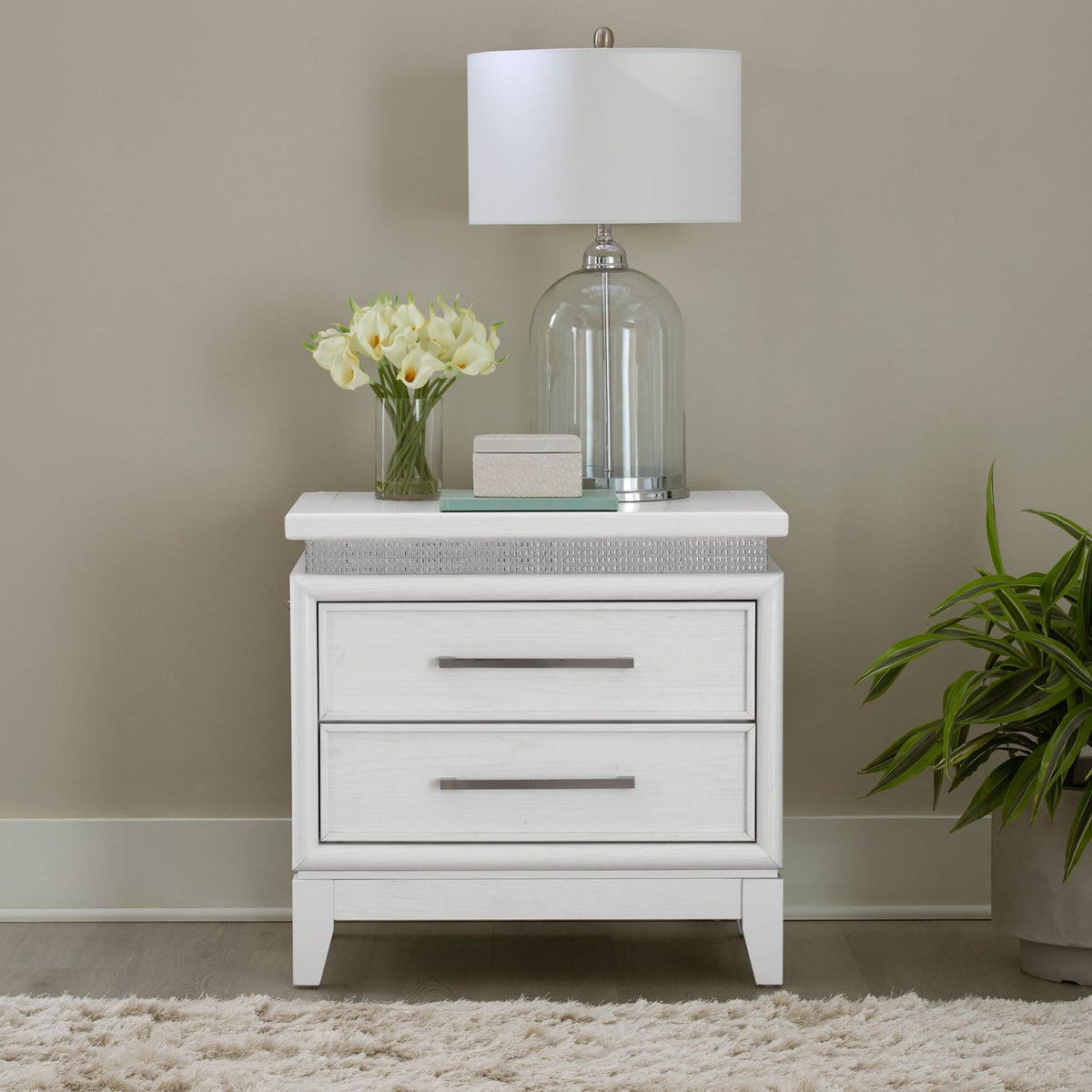 781-BR61 - Nightstand w/ Lights and Charging Station - Liberty Furniture