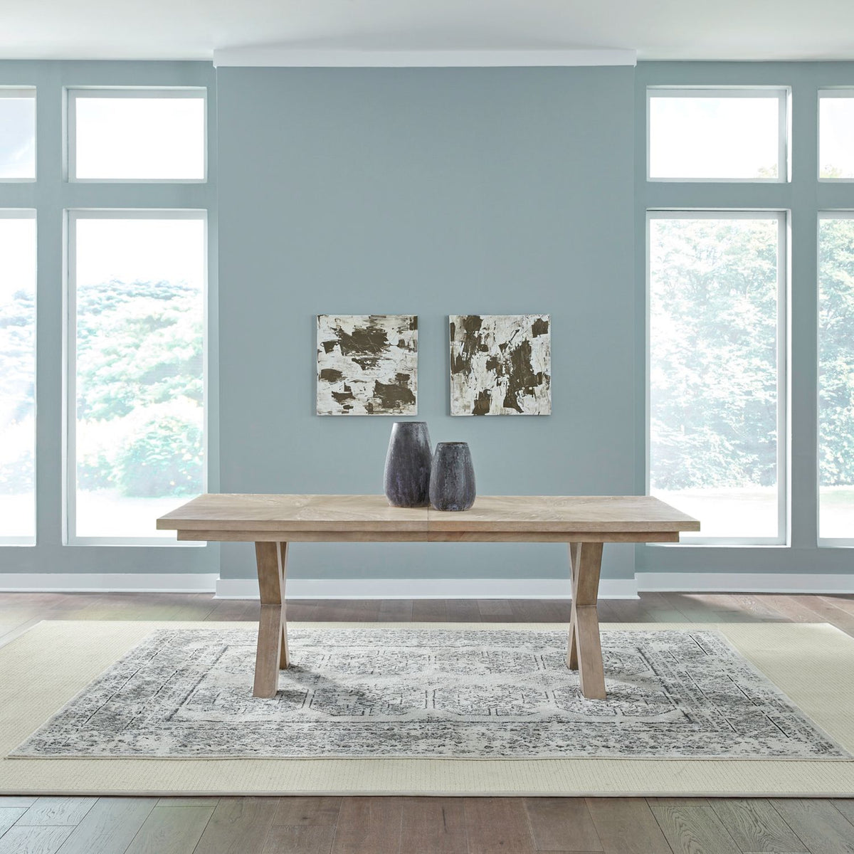 789-DR-DPS - Double Pedestal Table Set - Liberty Furniture