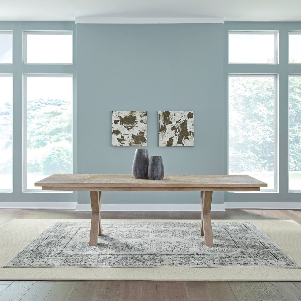789-DR-DPS - Double Pedestal Table Set - Liberty Furniture